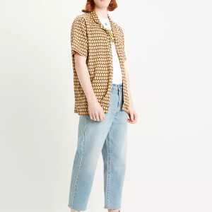 STAY LOOSE DENIM CROP JEANS