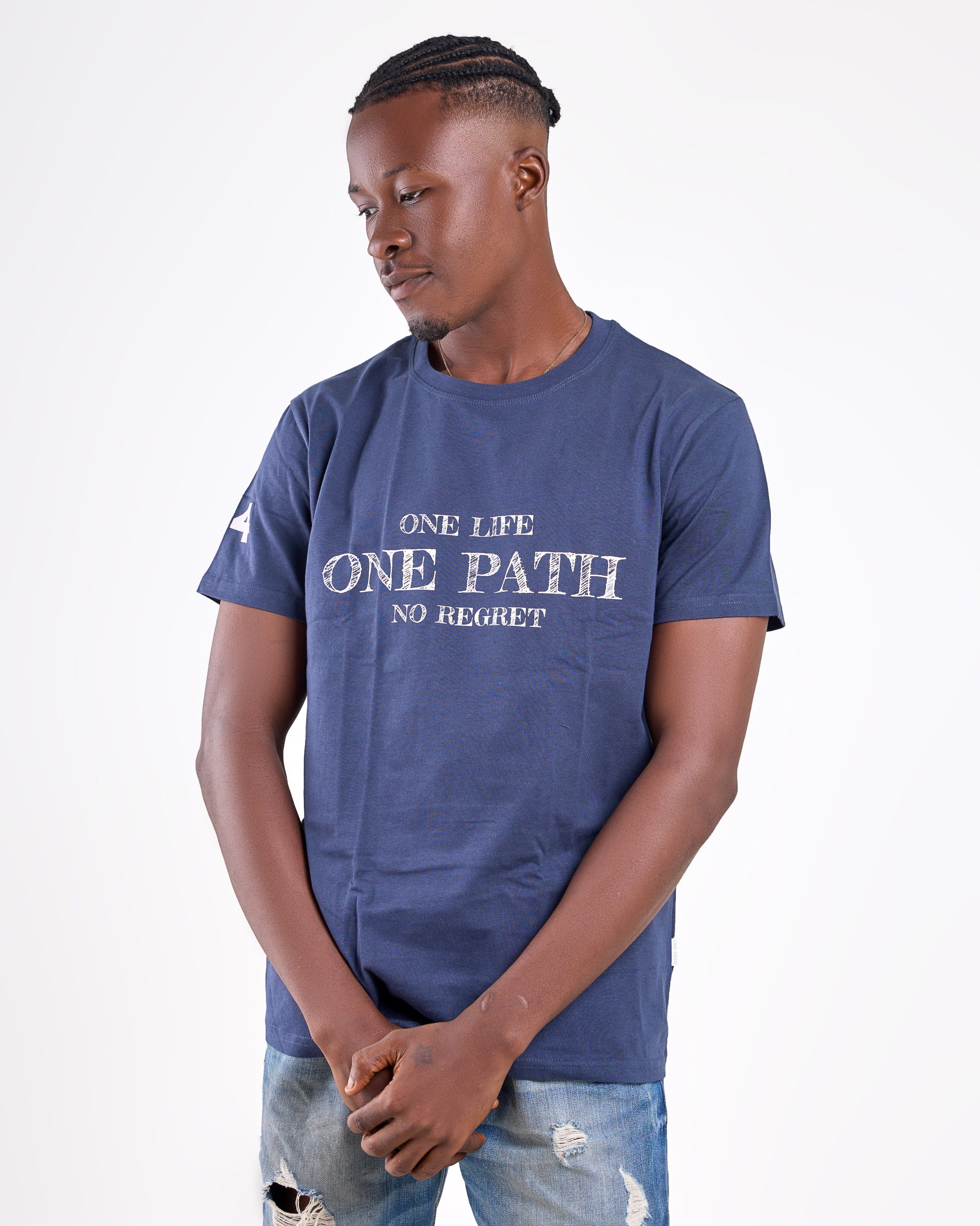 “No Regrets” Men’s T-Shirt – Image 4