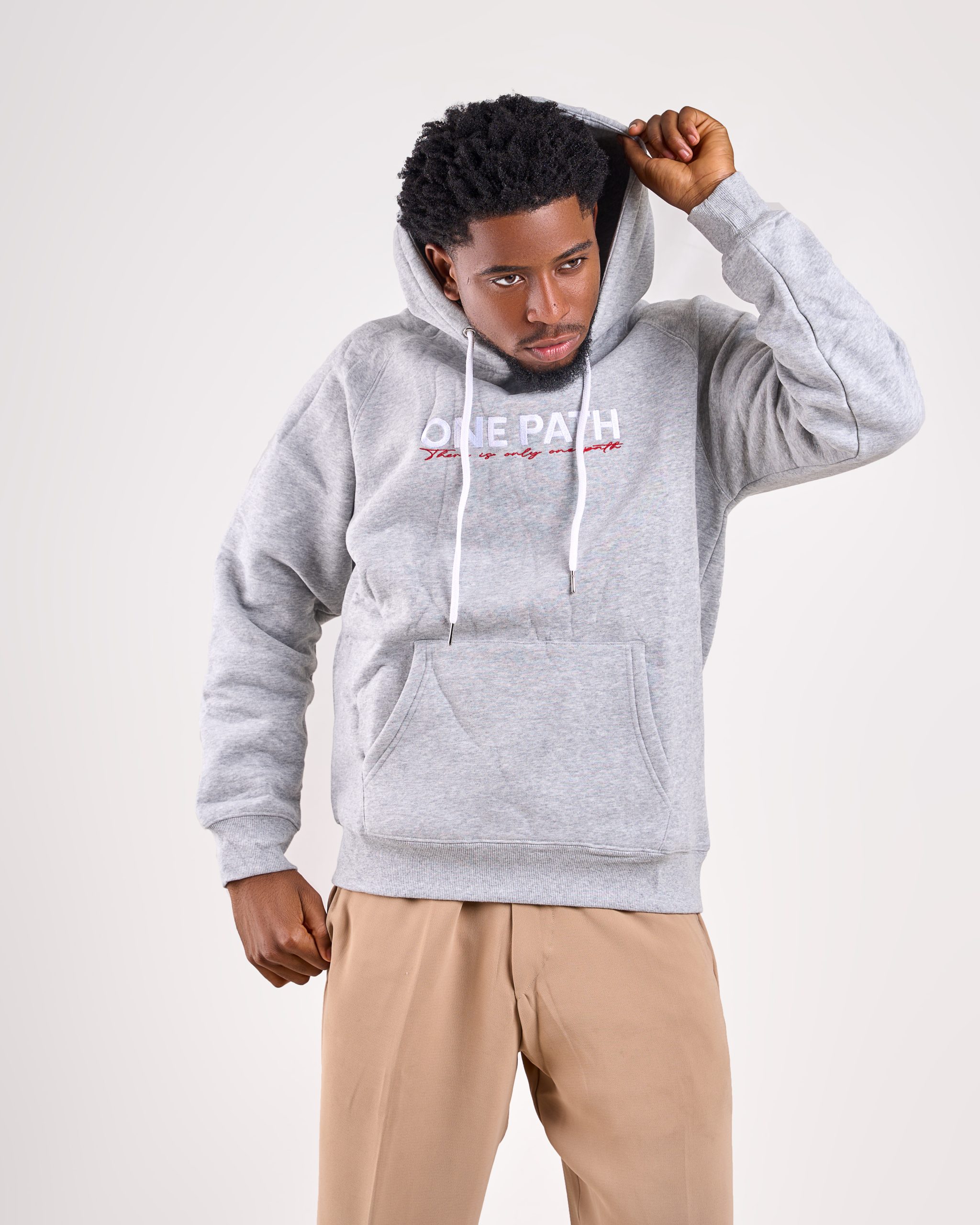 ONE PATH Heavy Hoodie – Image 3